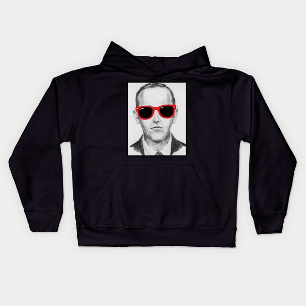 DB Cooper Bubble Kids Hoodie by @johnnehill